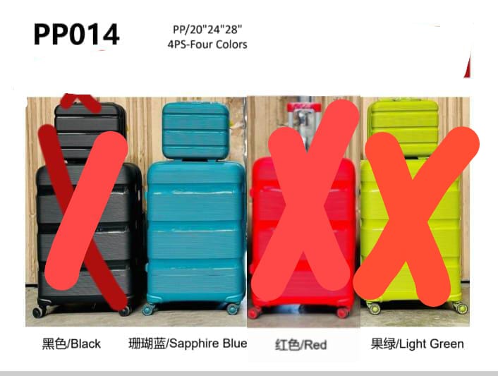 PP014 PP Luggage Sets